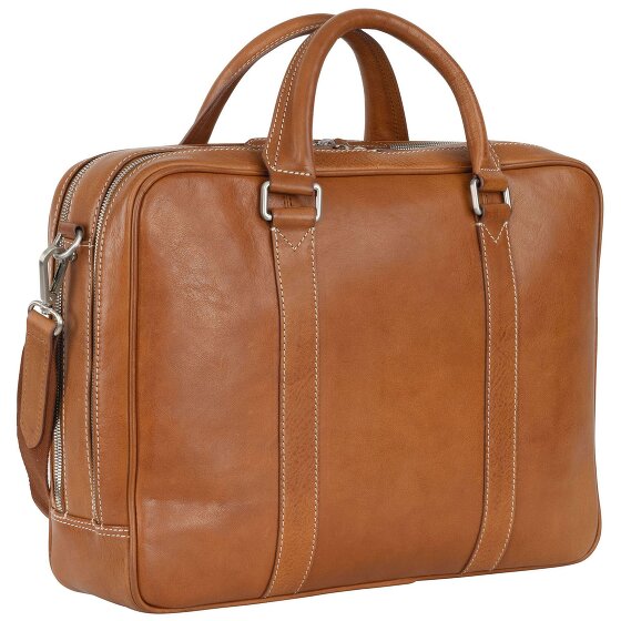 Leonhard Heyden Bergamo Teczka skórzana 41 cm Przegroda na laptopa