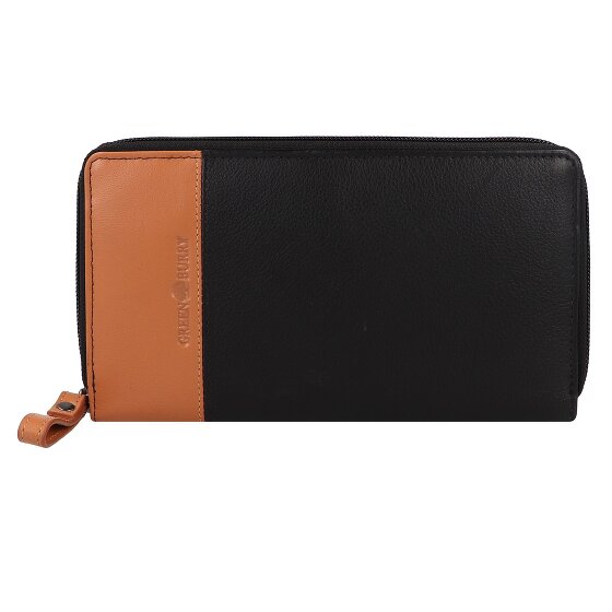 Greenburry Nappa Portfel Ochrona RFID Skórzany 19.5 cm