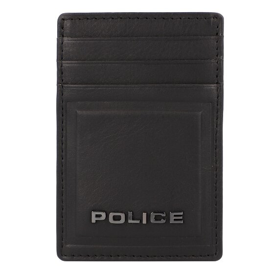 Police PT16-08536 Etui na karty kredytowe skórzane 7 cm z klipsem na pieniądze