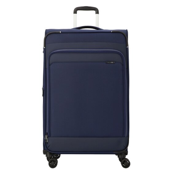 d&n Travel Line 9504 4 kółka Walizka L 76 cm z plisą rozprężną