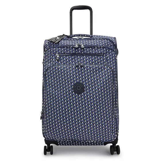 Kipling New Youri Spin M 4 kółka Walizka M 68 cm z plisą rozprężną