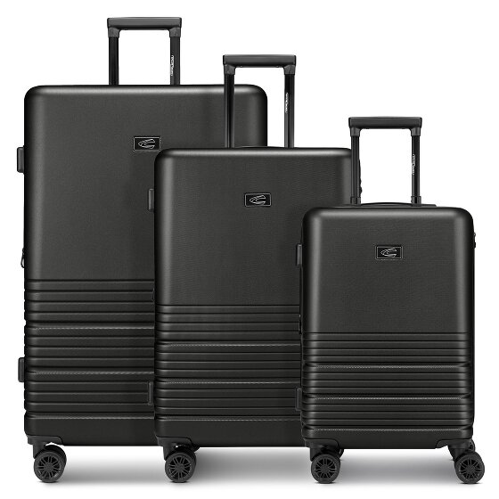 camel active Hanoi 4 kółka Zestaw walizek 3-części z funkcją poszerzenia