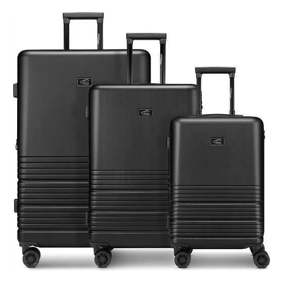 camel active Hanoi 4 kółka Zestaw walizek 3-części z funkcją poszerzenia