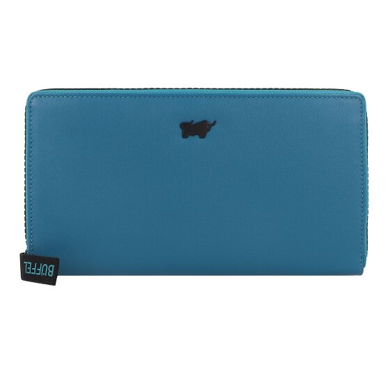 Braun Büffel Capri Portfel Ochrona RFID Skórzany 19 cm