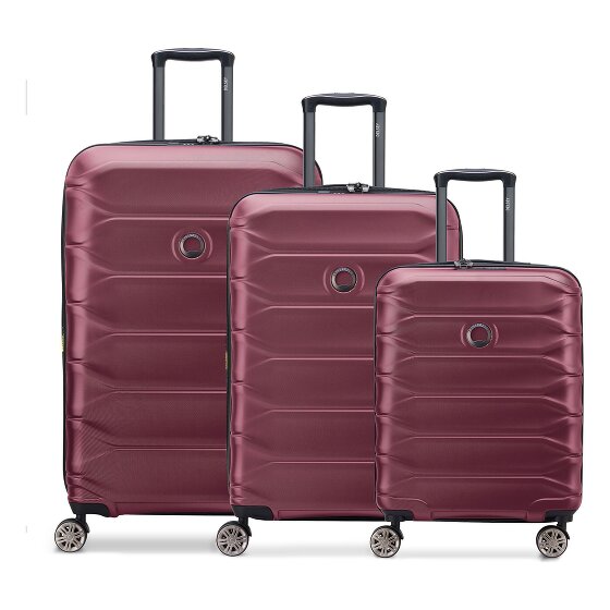 Delsey Paris Meteor 4 kółka Zestaw walizek 3-części z funkcją poszerzenia