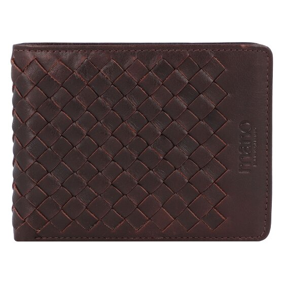 mano Don Luca portfel skórzany 13 cm