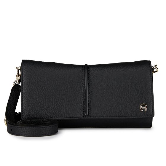 AIGNER Kopertówka Ochrona RFID Skórzany 21 cm