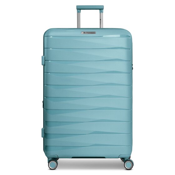 Franky London 4 kółka Walizka L 74 cm z plisą rozprężną