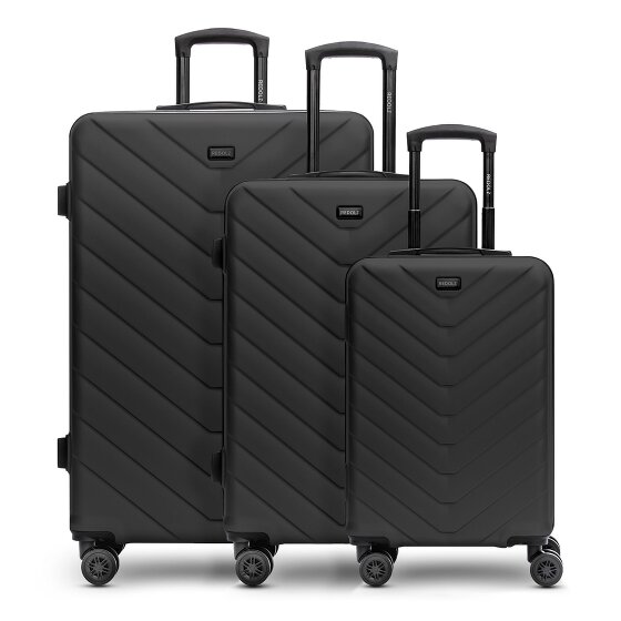 Redolz Essentials 07 3-SET 4 kółka Zestaw walizek 3-części