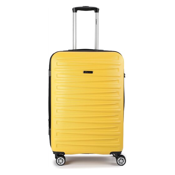 Benzi 5493 4 kółka Walizka M 66 cm z plisą rozprężną