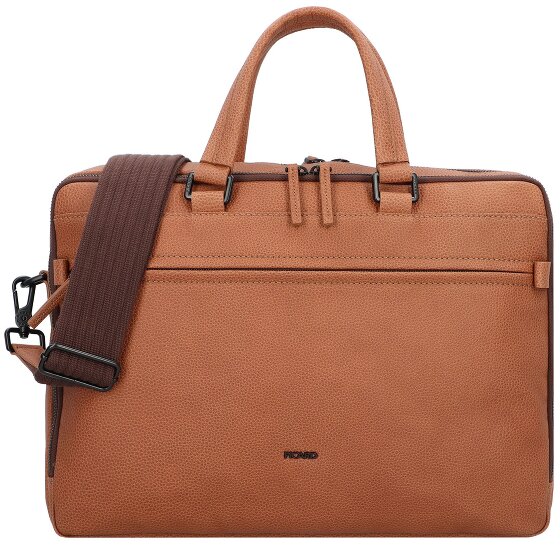 Picard Casual Teczka Skórzany 38 cm Komora na laptopa