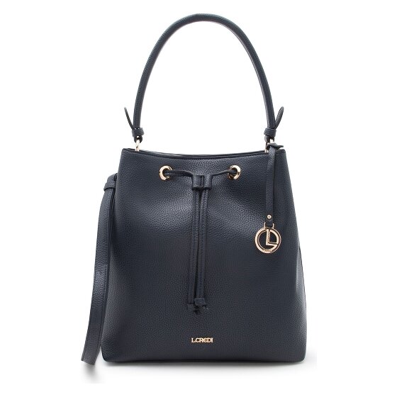 L.Credi Ebony Pouch Bag 28 cm