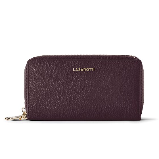 Lazarotti Bologna Leather Portfel Ochrona RFID Skórzany 20 cm