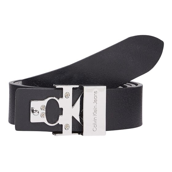 Calvin Klein Jeans Monogram Pas Skórzany