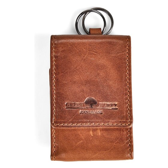 Greenburry Newport Portfel Ochrona RFID Skóra 8.5 cm