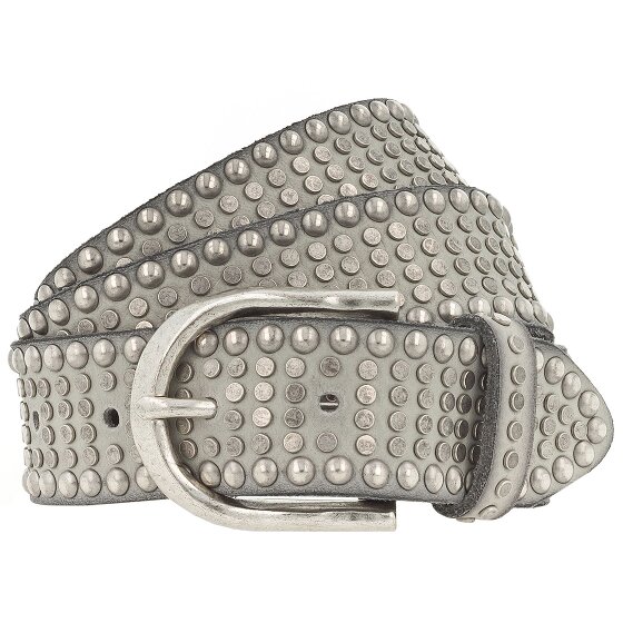b.belt Riva Studded Belt Leather