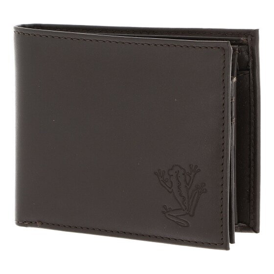 oxmox Leather Portfel Ochrona RFID Skóra 10 cm
