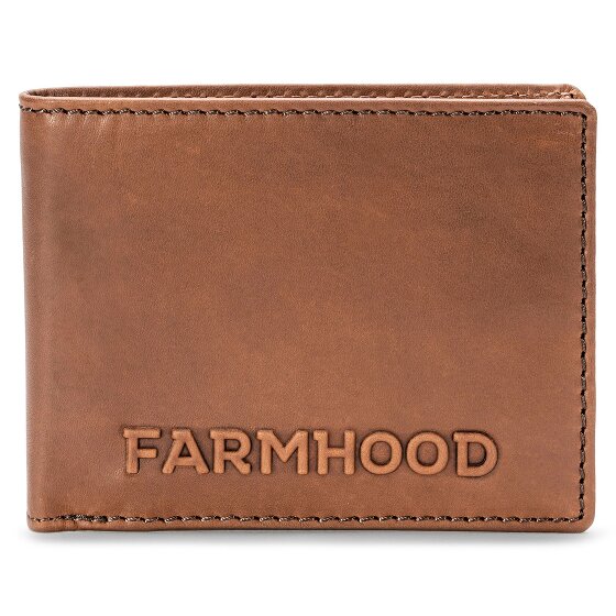 Farmhood Nashville Portfel Ochrona RFID Skórzany 13 cm