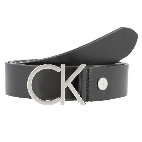 Calvin Klein CK Logo Belt Leather