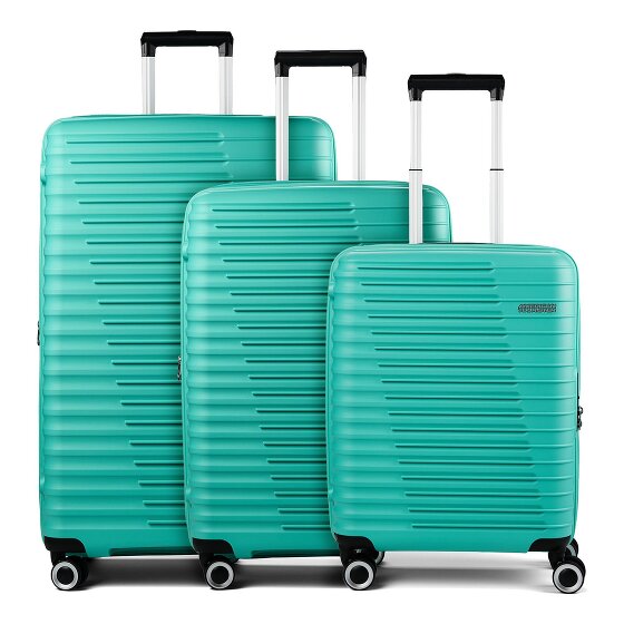 American Tourister Roadrush 4 kółka Zestaw walizek 3-części z funkcją poszerzenia
