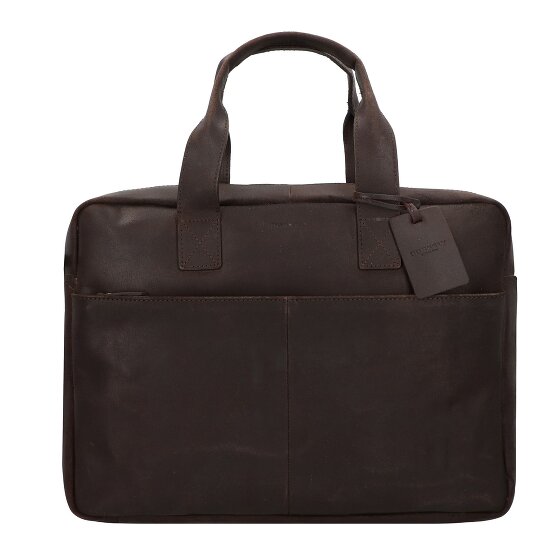 Burkely Vintage River Briefcase Leather 41 cm Komora na laptopa