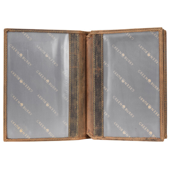 Greenburry Vintage Leather ID Case 12 cm