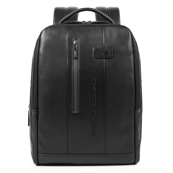 Piquadro Skórzany plecak Urban 41 cm z przegrodą na laptopa