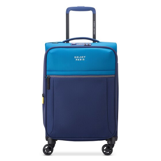 Delsey Paris Brochant 3 4 kółka Walizka kabinowy 55 cm z plisą rozprężną
