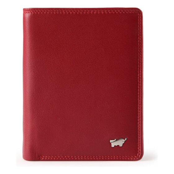 Braun Büffel Golf 3.0 Portfel Ochrona RFID Skórzany 9.5 cm