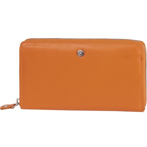 Greenburry Portfel gąbczasty skóra 19 cm
