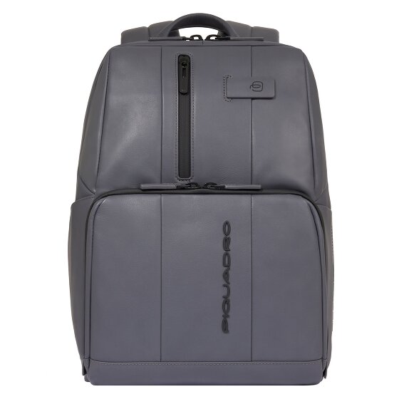 Piquadro Urban Plecak Ochrona RFID Skórzany 40 cm Komora na laptopa