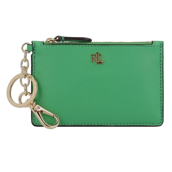 Lauren Ralph Lauren Zip Card Portfel z kluczem Skórzany 13 cm