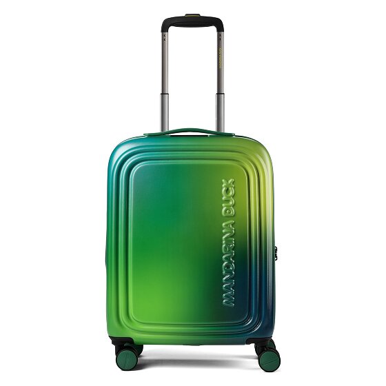Mandarina Duck Logoduck + 4 kółka Walizka kabinowa 55 cm z funkcją poszerzenia