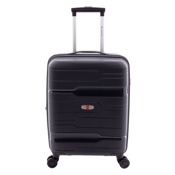 Gladiator 3800 4 kółka Walizka kabinowy 55 cm z plisą rozprężną