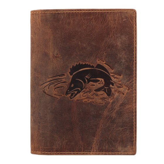 Greenburry Skórzane etui na dokumenty 12 cm