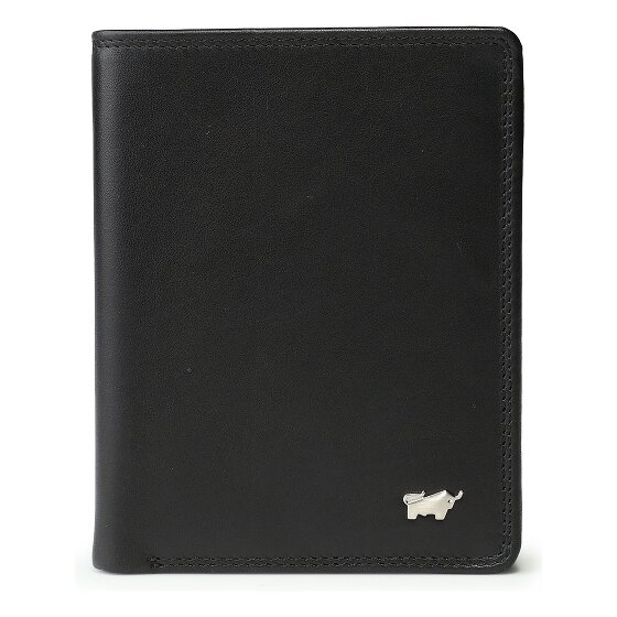 Braun Büffel Golf 3.0 Portfel Ochrona RFID Skórzany 9.5 cm
