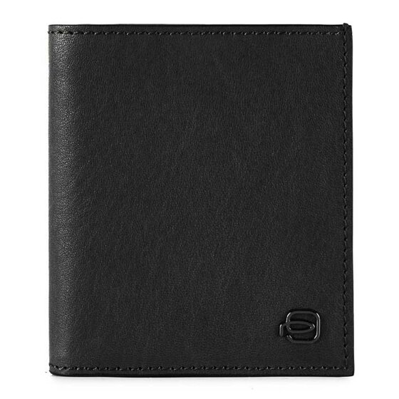 Piquadro Black Square Etui na karty kredytowe Ochrona RFID Skórzany 9 cm