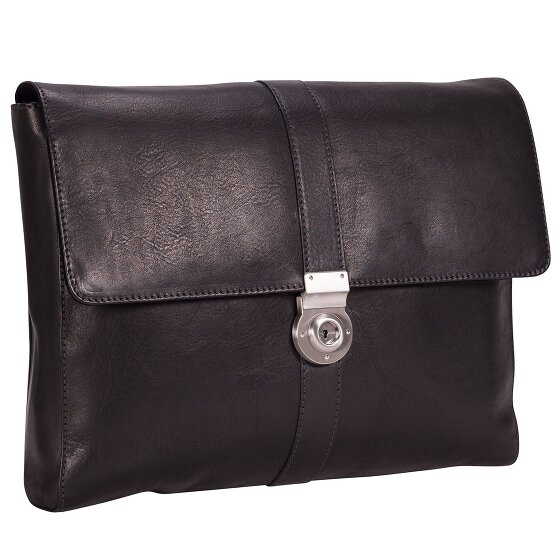 Leonhard Heyden Bergamo Teczka skórzana 37 cm Komora na laptopa