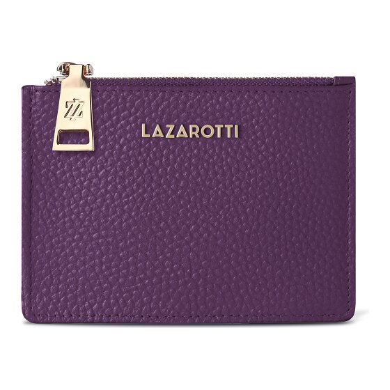 Lazarotti Bologna Leather Portfel z kluczem Skórzany 11.5 cm