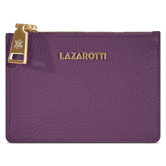 Lazarotti Bologna Leather Portfel z kluczem Skórzany 11.5 cm