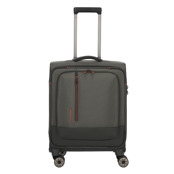 Travelite Crosslite 5.0 4 kółka Walizka kabinowa S 55 cm Komora na laptopa