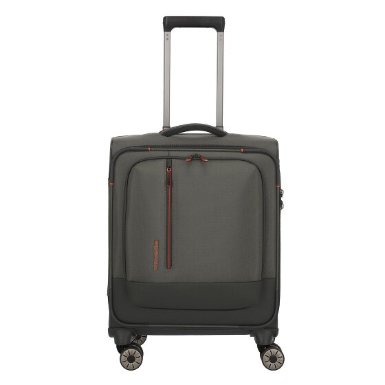 Travelite Crosslite 5.0 4 kółka Walizka kabinowy S 55 cm Komora na laptopa