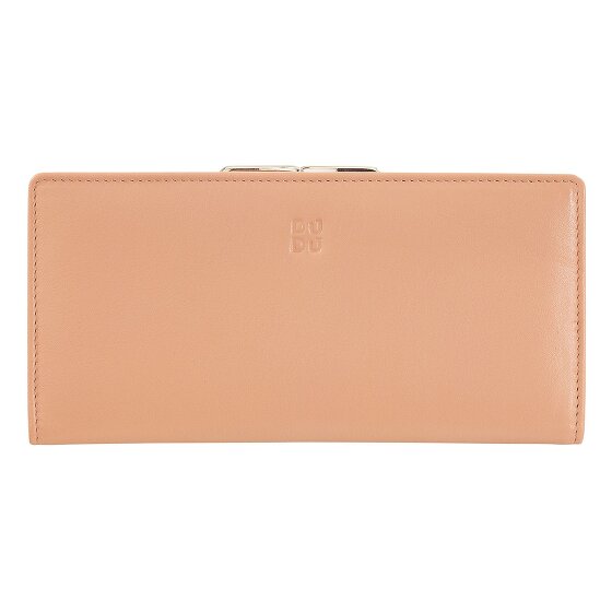 DuDu Portfel Ochrona RFID Skórzany 19.5 cm