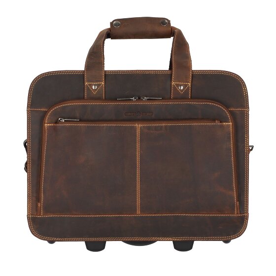 Greenburry Vintage 2 kółka Walizka biznesowy 33 cm Komora na laptopa