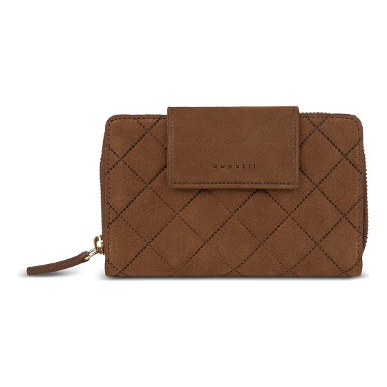 bugatti Fabia Portfel Ochrona RFID Skórzany 16 cm