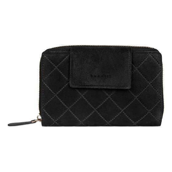 bugatti Fabia Portfel Ochrona RFID Skórzany 16 cm