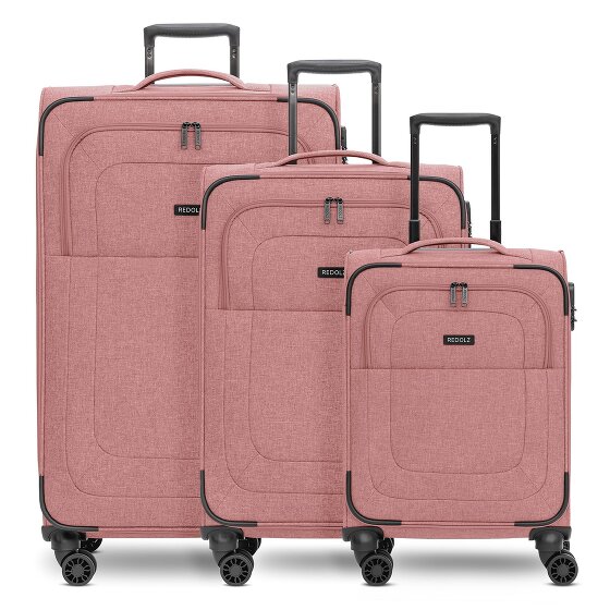 Redolz Essentials 12 THREE SET 4 kółka Zestaw walizek 3-części z funkcją poszerzenia