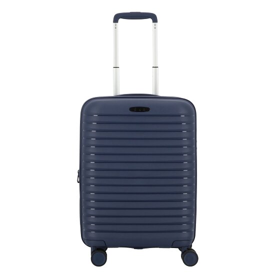 d&n Travel Line 4500 4 kółka Walizka kabinowy S 55 cm z plisą rozprężną
