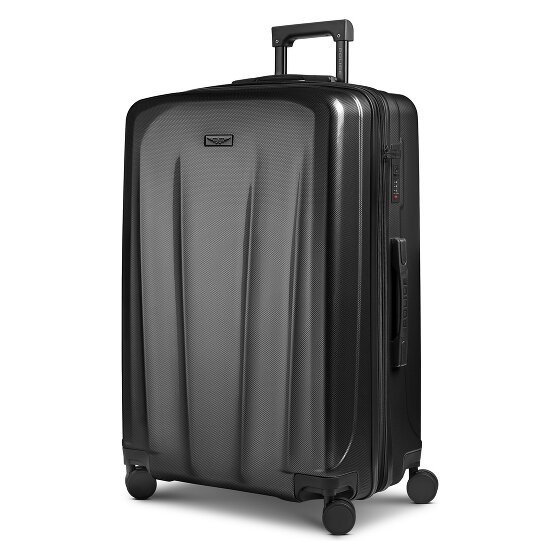 Police New York 4 kółka Walizka L 72 cm z funkcją poszerzenia