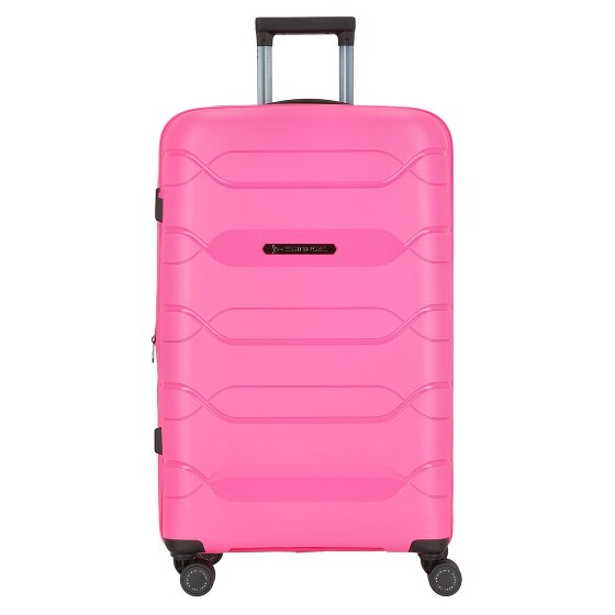 Polestream Strz by Asteroid 4 kółka Walizka L 74 cm z plisą rozprężną